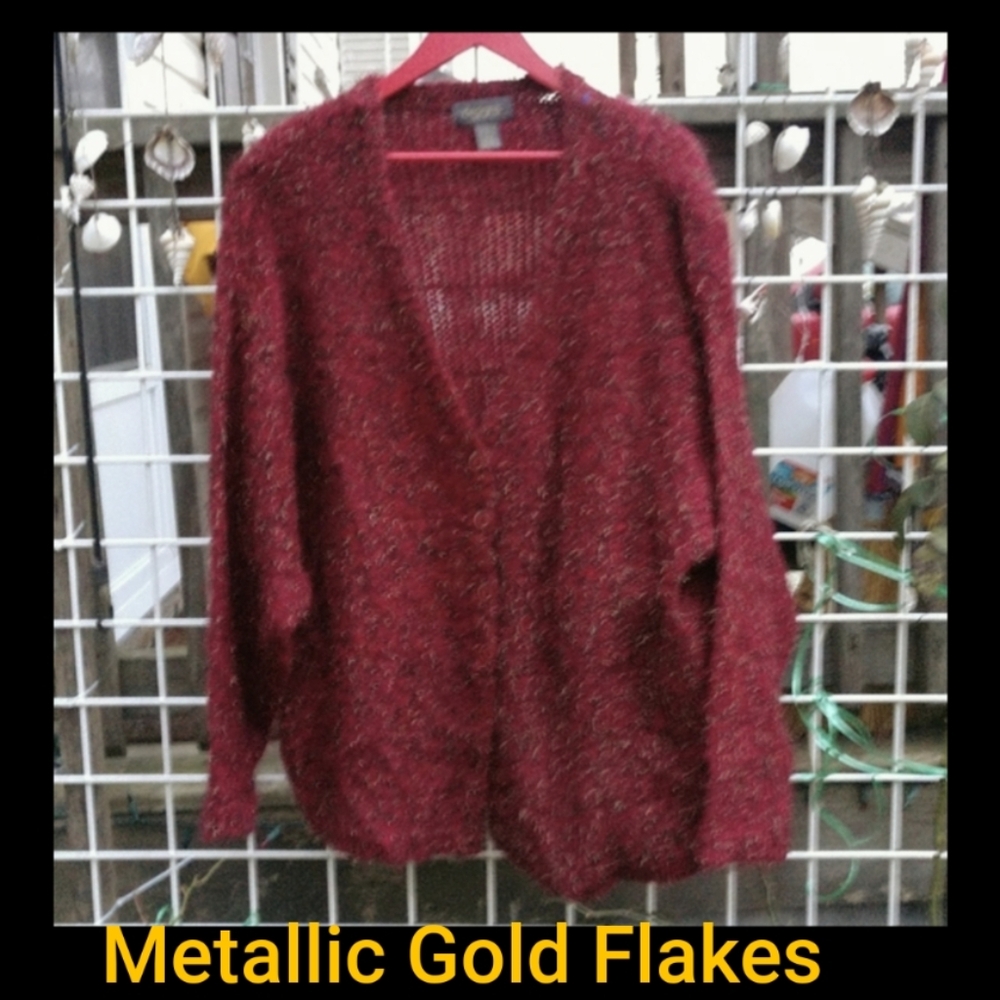 Lane Bryant Designs Sweater Mohair, Acrylic, Polyester PLUS SIZE 22/24
